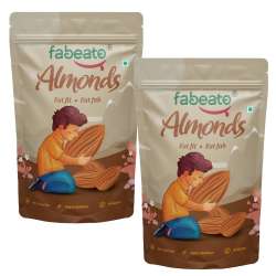 Fabeato: Natural Premium California Almonds - Combo (2*500gm )